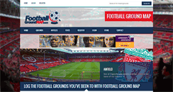 Desktop Screenshot of footballgroundmap.com